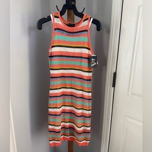 NWT Target Girls Multicolor Knit Dress with Lining XL 14/16